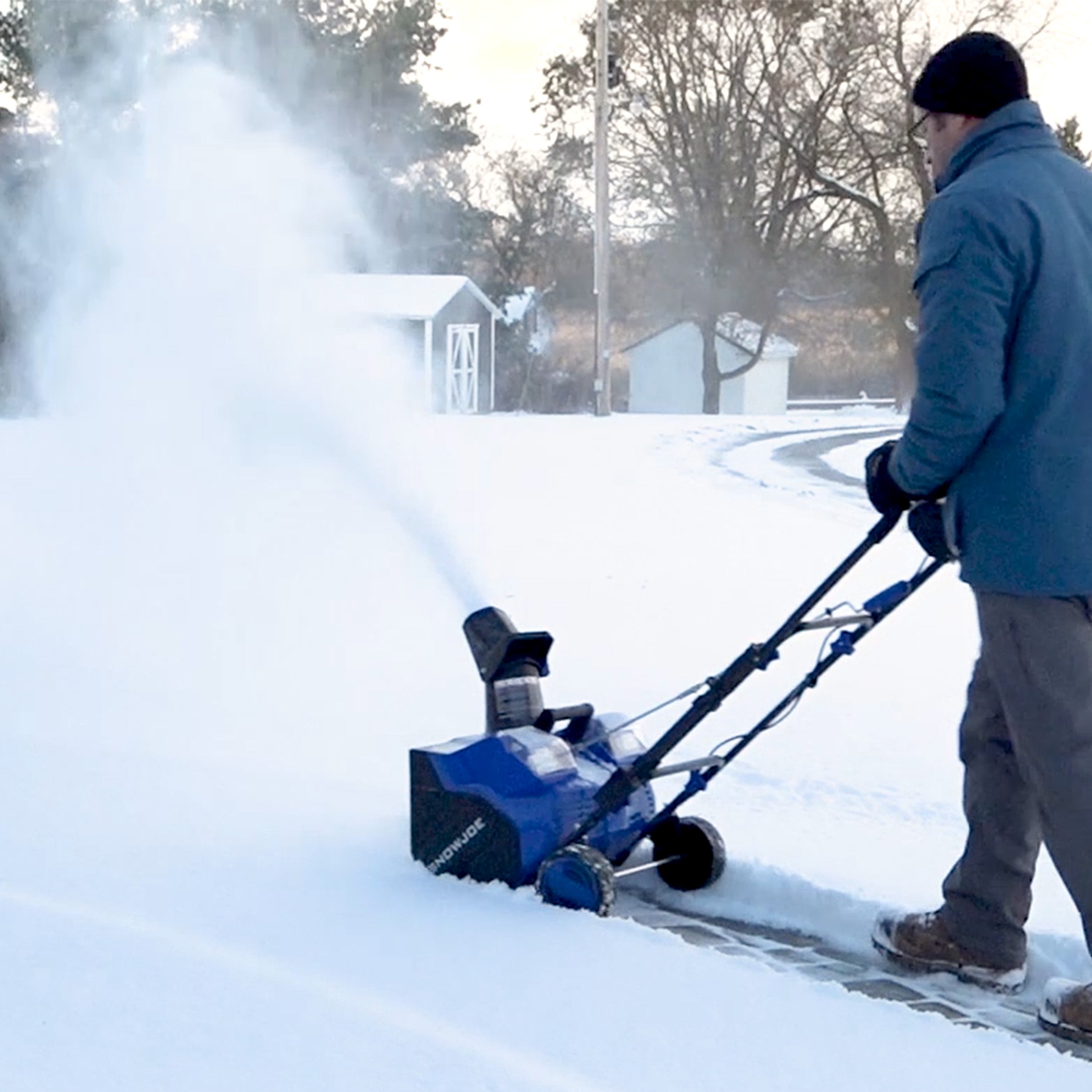 Snow Joe 48-Volt* IONMAX Cordless Snow Blower Kit | 18-Inch | W/ 2 x 4