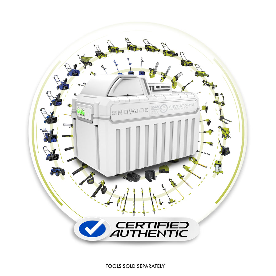 Certified authentic 24VBAT-XR12 battery details