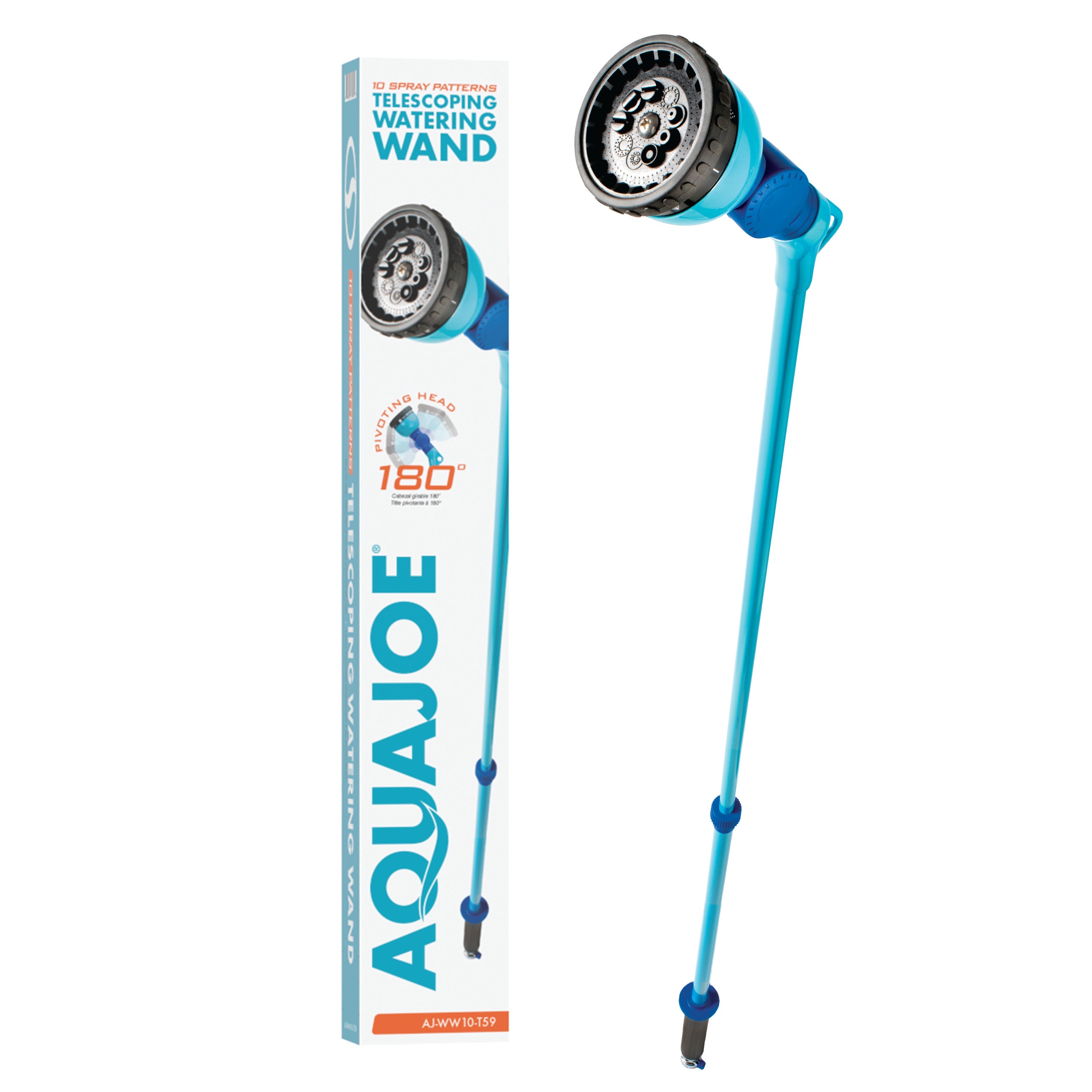 Aqua Joe Ultra Light Long Reach Watering Bundle