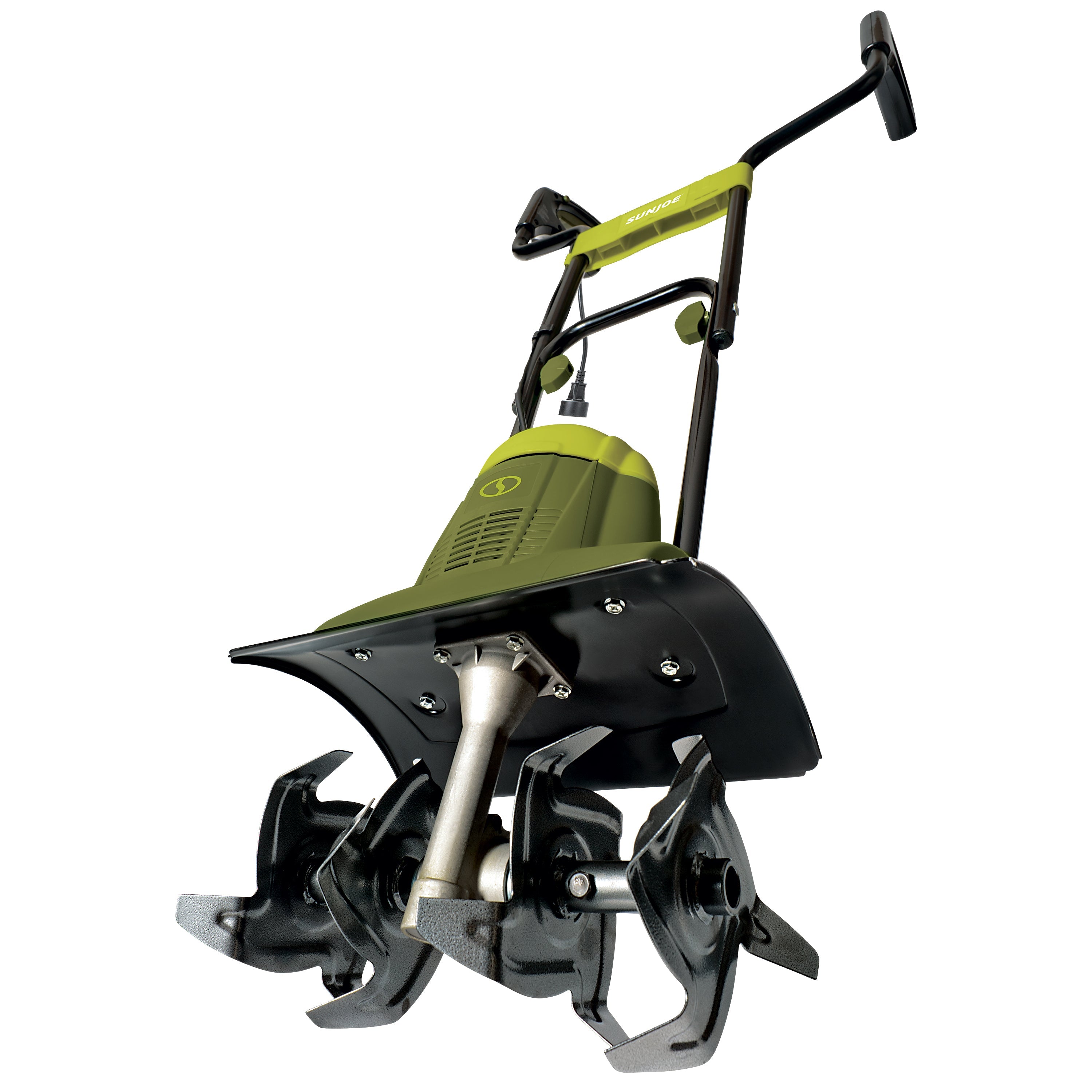 Sun Joe TJ600E Electric Garden Tiller + Cultivator | 14-inch | 6.5-Amp | Collapsible Handle