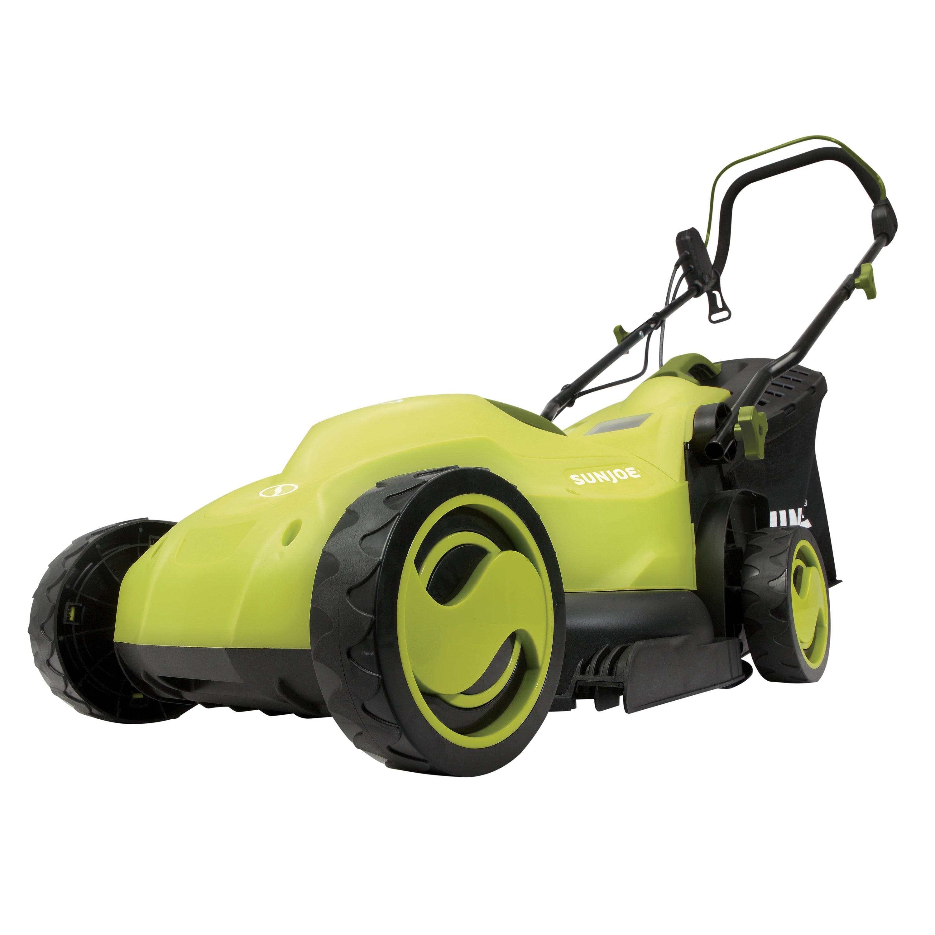 Sun Joe MJ400E Electric Lawn Mower | 13-inch | 12-Amp | 3-Positions | 9.2-Gal Collection Bag