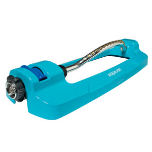 Aqua Joe 18-nozzle Indestructible Metal Base Oscillating Sprinkler.