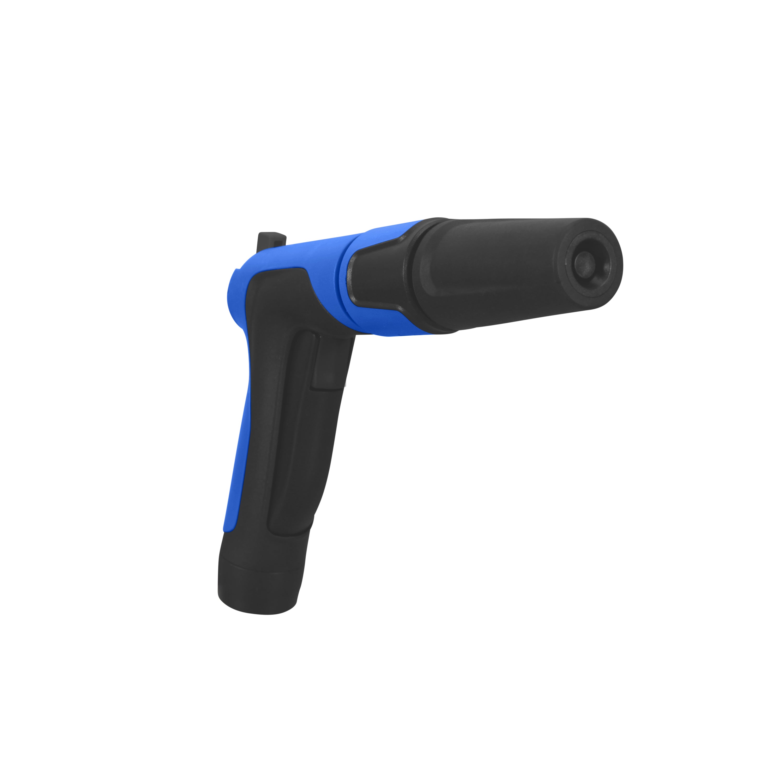 Angled view of the spray gun for the Aqua Joe 2-in-1 all-purpose Hose-Powered Adjustable Foam Cannon Spray Gun Blaster.