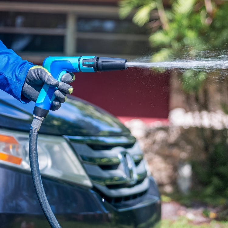 Spray Gun using the pinpoint stream.