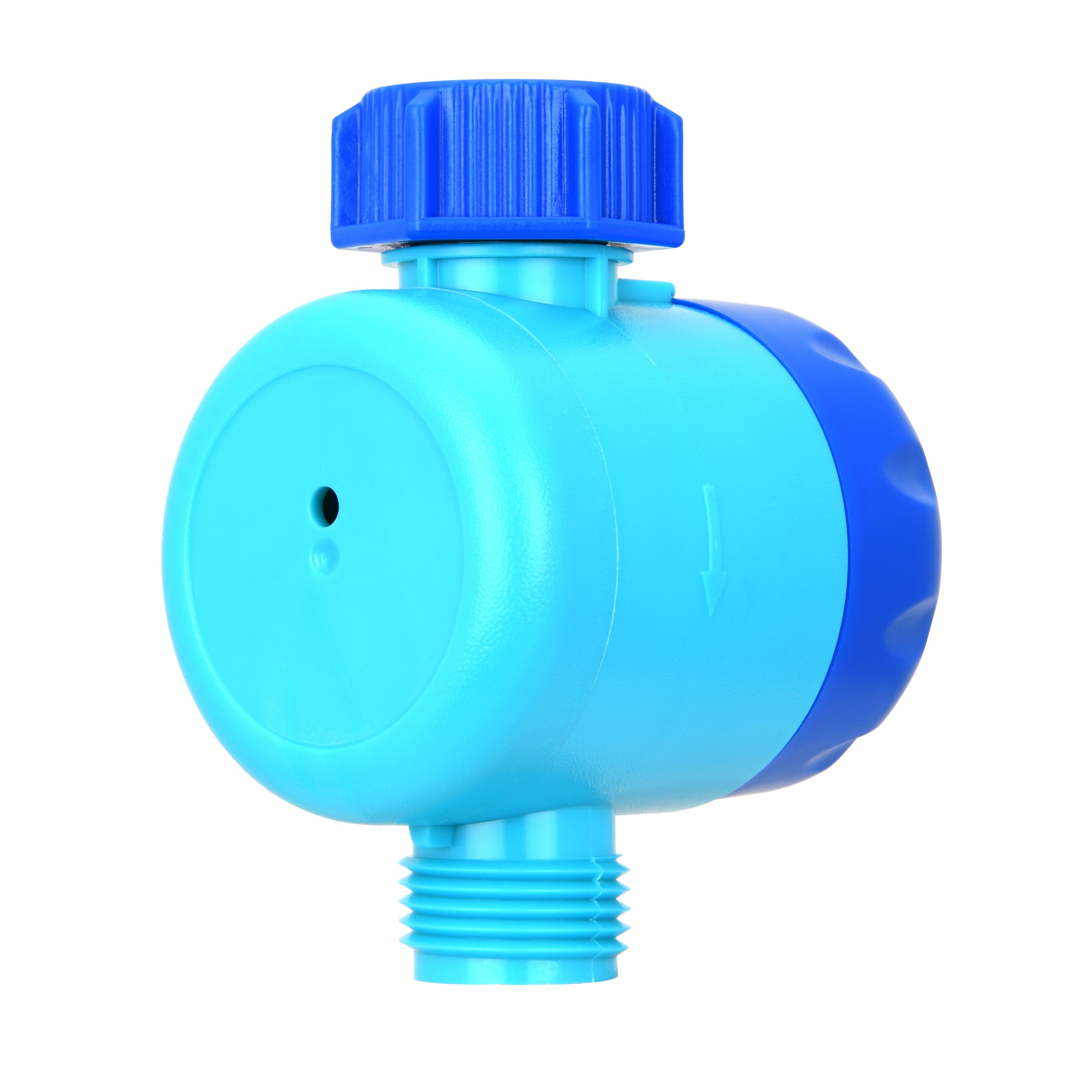 Aqua Joe Set of 2 Manual Water Timers | Dual-Zone Coverage | 2 Hours Max Timer | Built-In Timer Bypass Function
