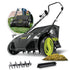 Sun Joe Electric Lawn Dethatcher + Scarifier W/ Collection Bag | 15-inch | 13-Amp
