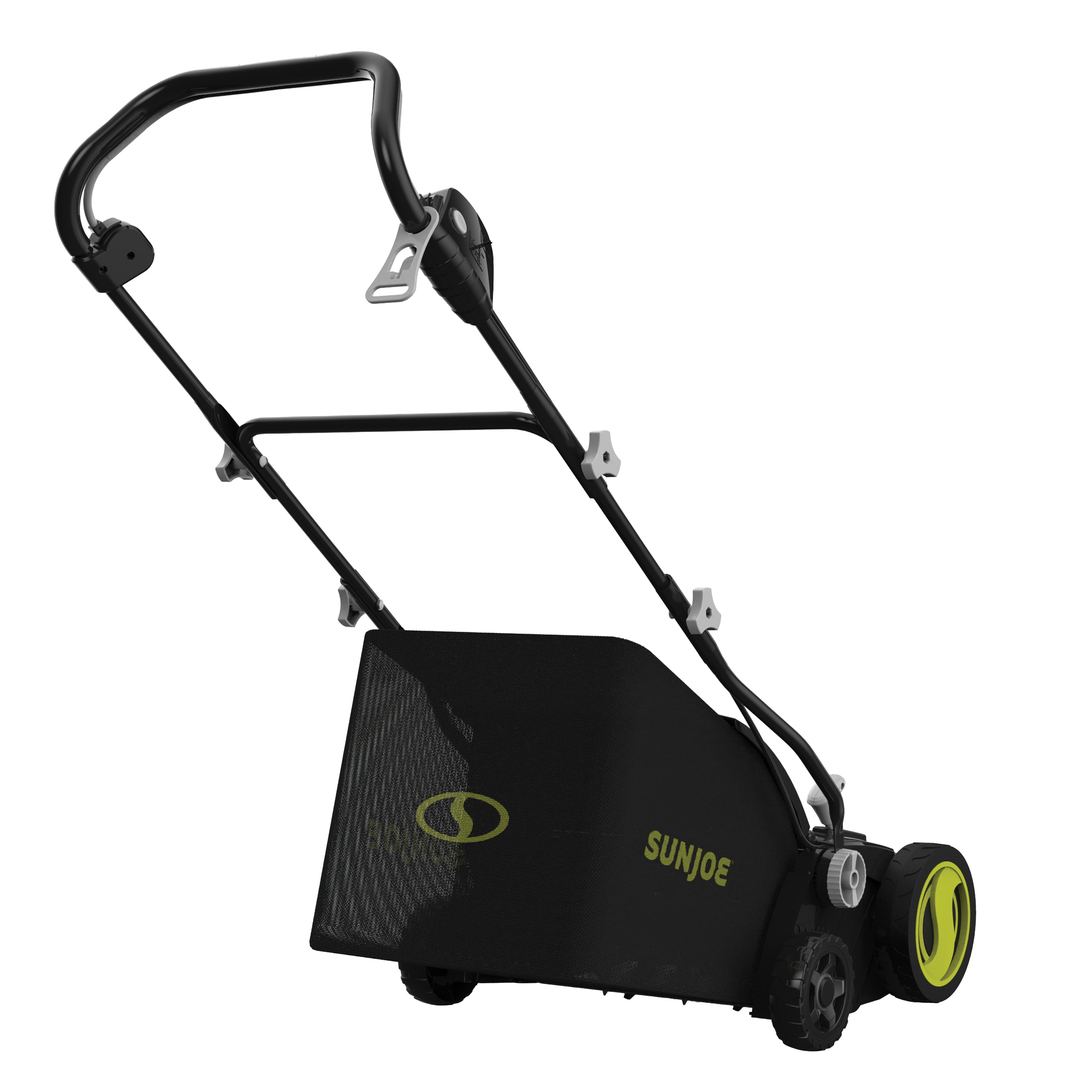 Sun Joe Electric Lawn Dethatcher + Scarifier W/ Collection Bag | 15-in