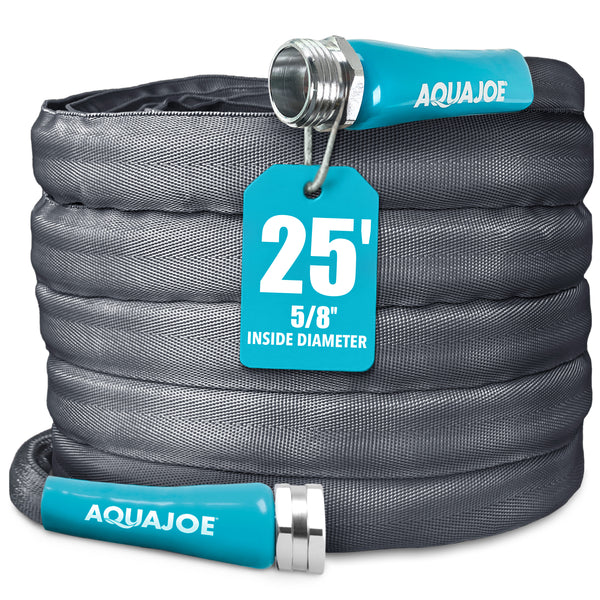 Aqua Joe AJFJH25-58-PRO Ultra Flexible Fiberjacket Garden