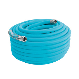 Aqua Joe 100-foot hybrid polymer garden hose.