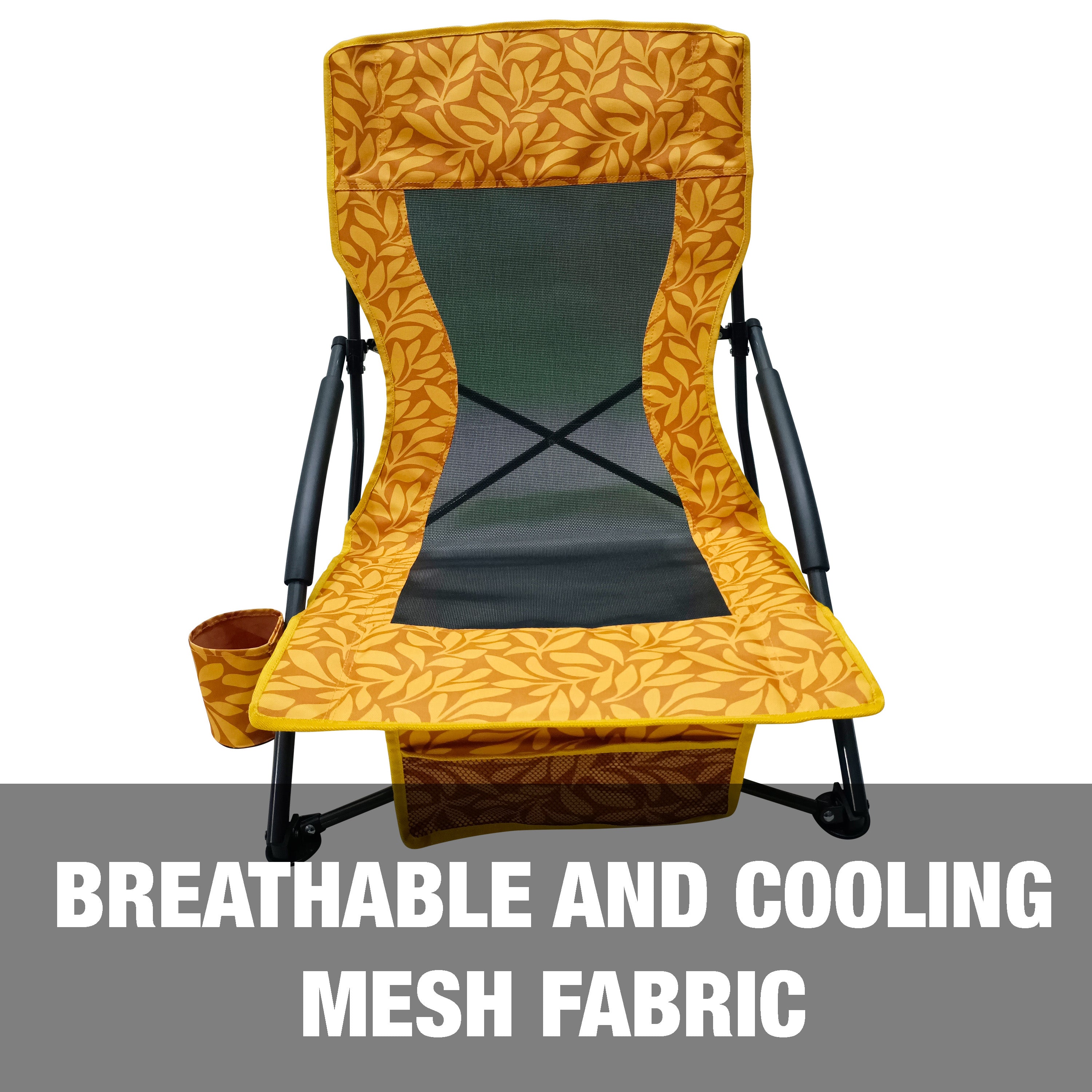 Breathable and cooling mesh fabric.
