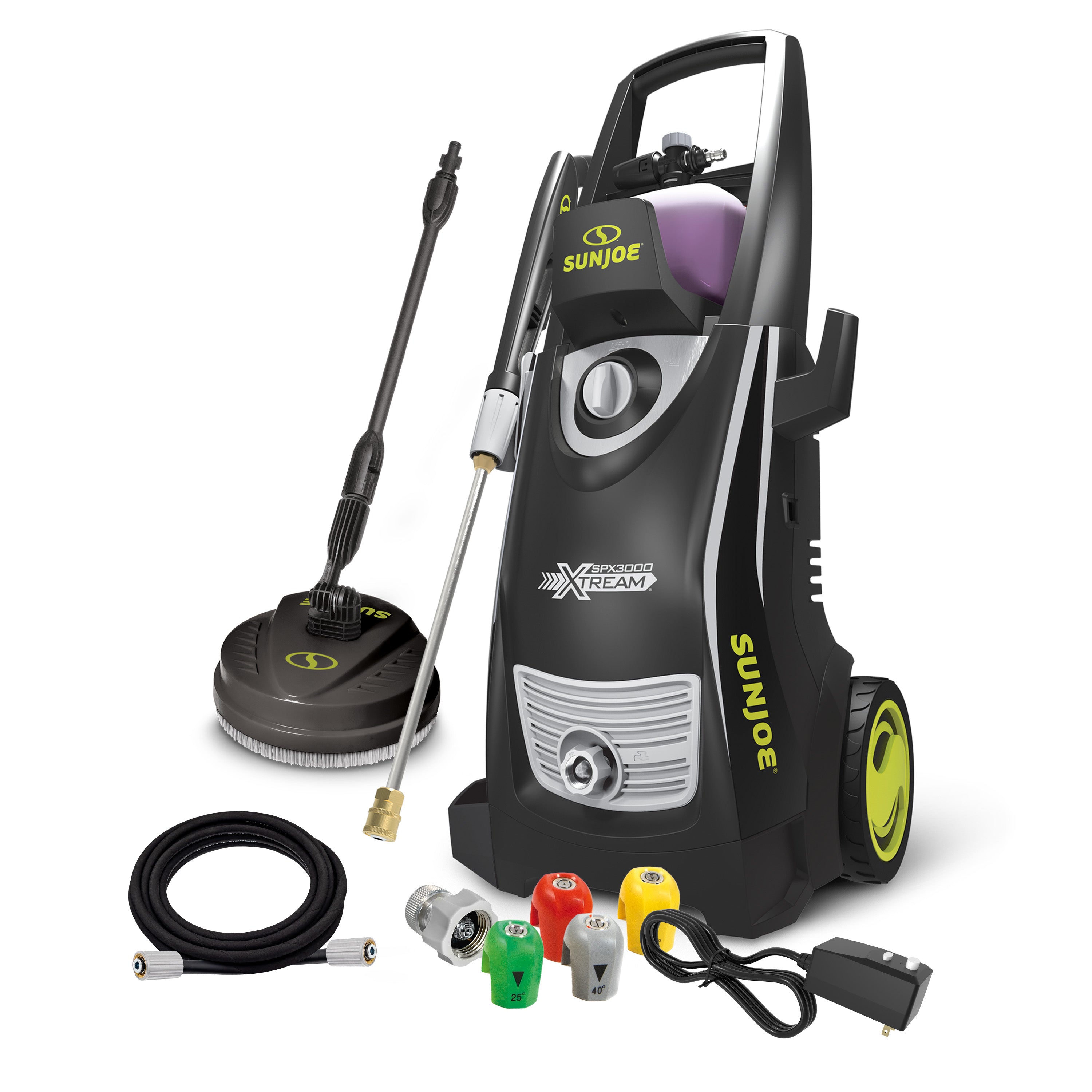 Sun Joe XTREAM Clean Electric Pressure Washer + Patio Cleaner | 14.9-Amp