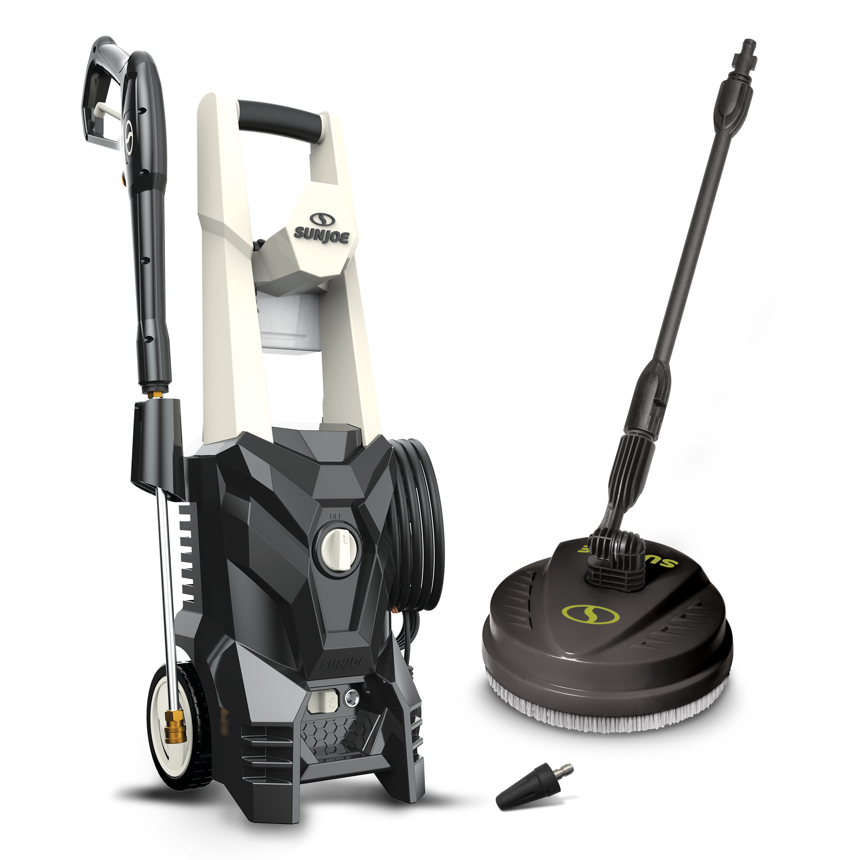 Sun Joe 2000 PSI Max All-Purpose Electric Pressure Washer | 13-Amp |  4 Quick-Connect Nozzles + Foam Cannon + Turbo Spray Nozzle + Patio Cleaner