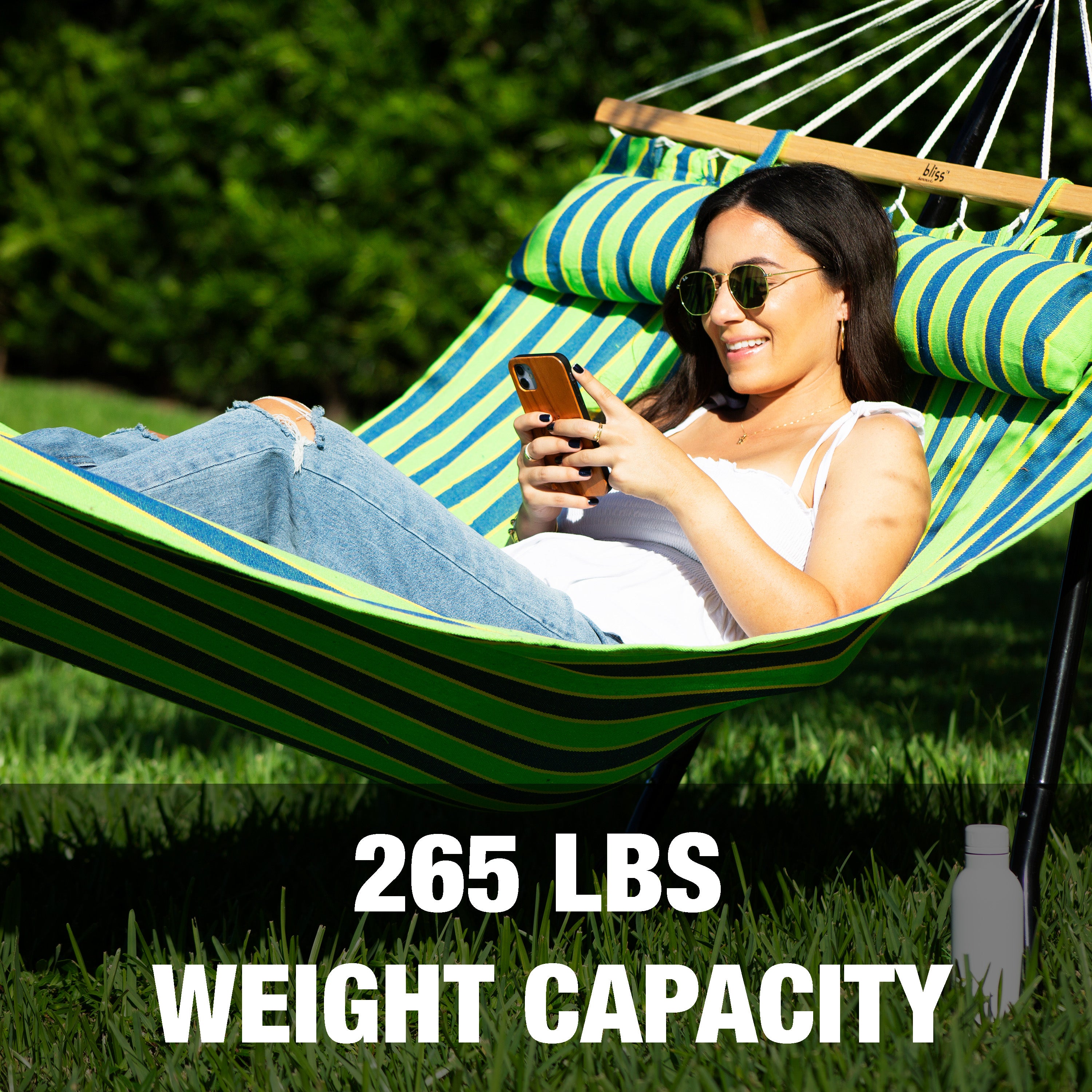 265 pound weight capacity.