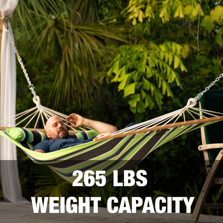 265 pound weight capacity.