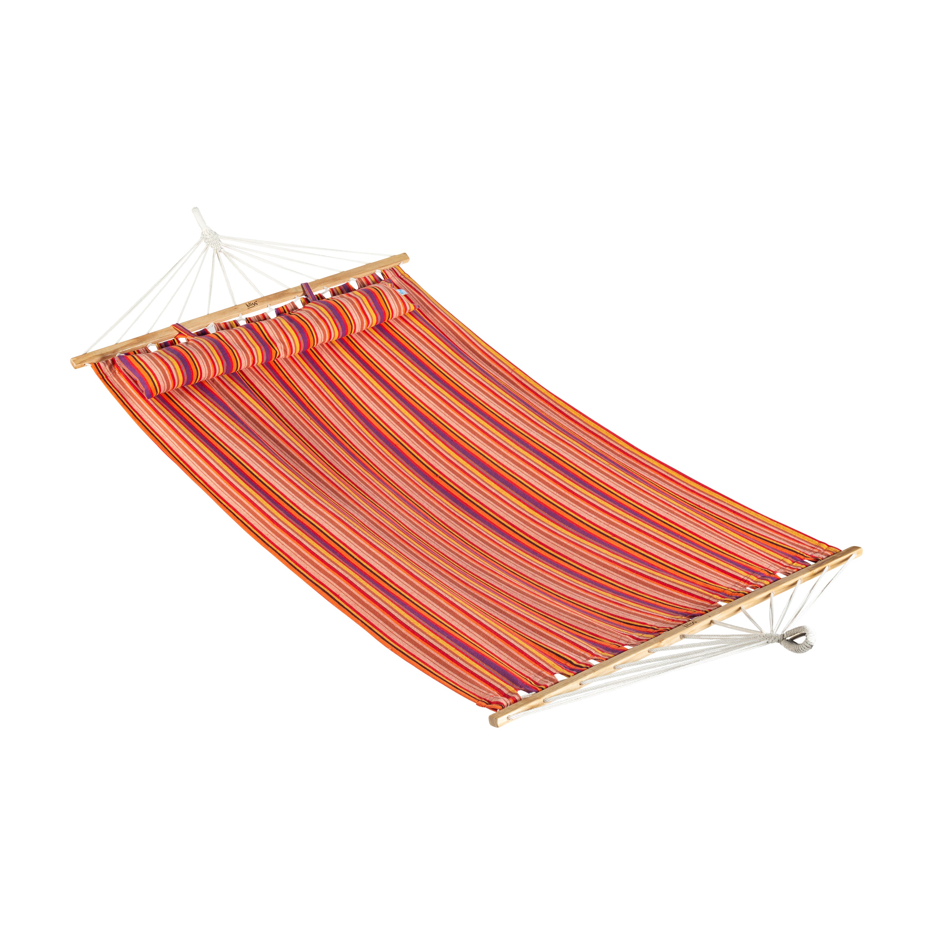 Bliss Hammocks 48-inch Wide Toasted Almond Caribbean Hammock.