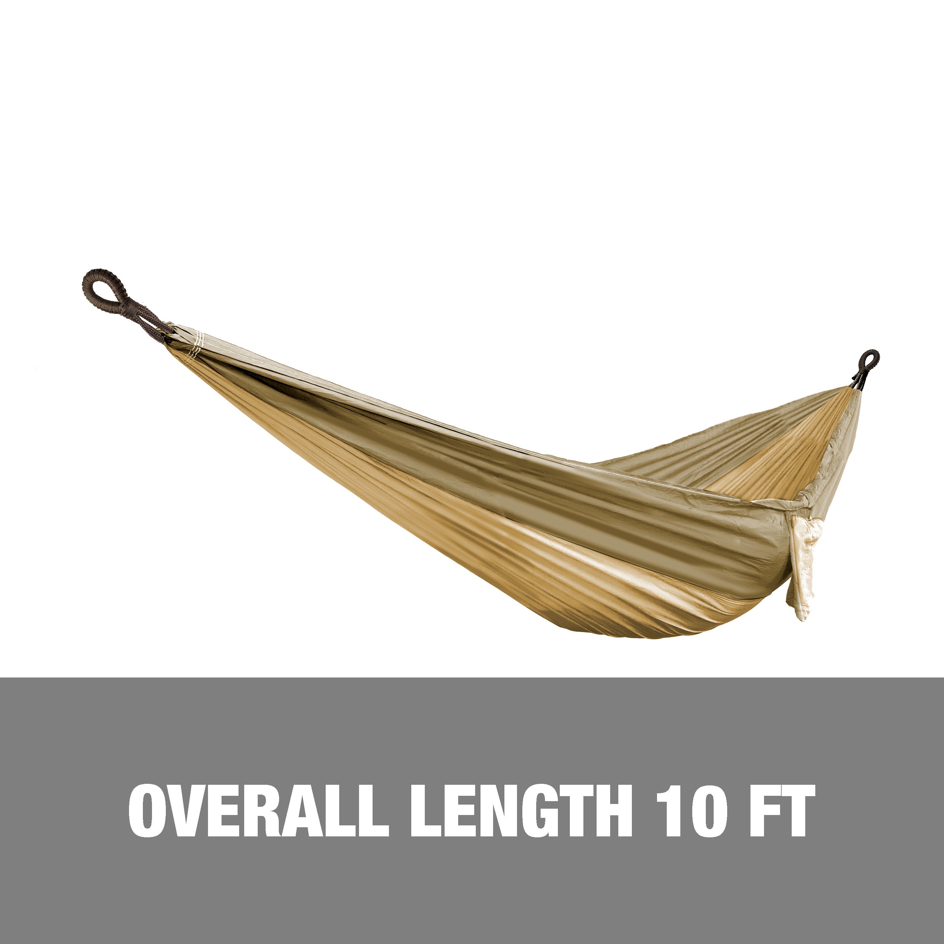 Overall length of 10 feet.