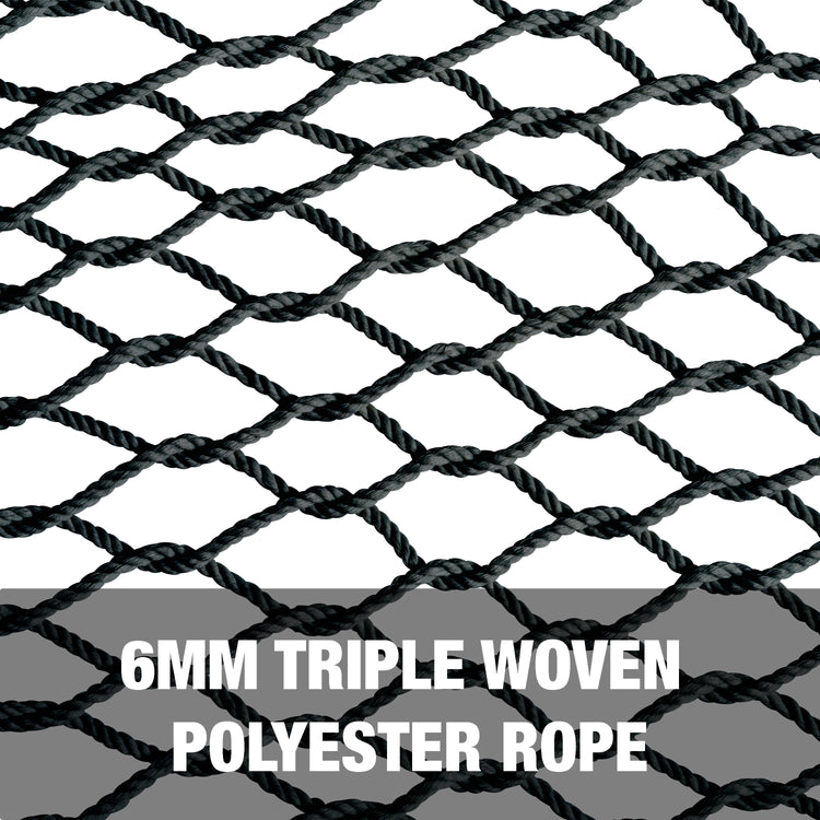 6mm triple woven polyester rope.