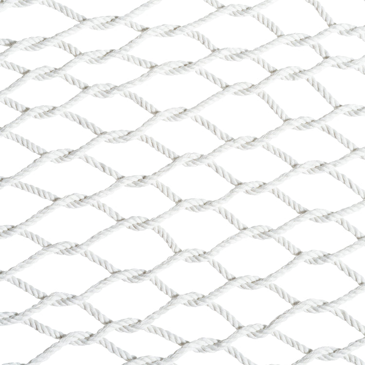 Close-up of the rope on the Bliss Hammocks 60-inch Wide Polyester Rope Hammock.