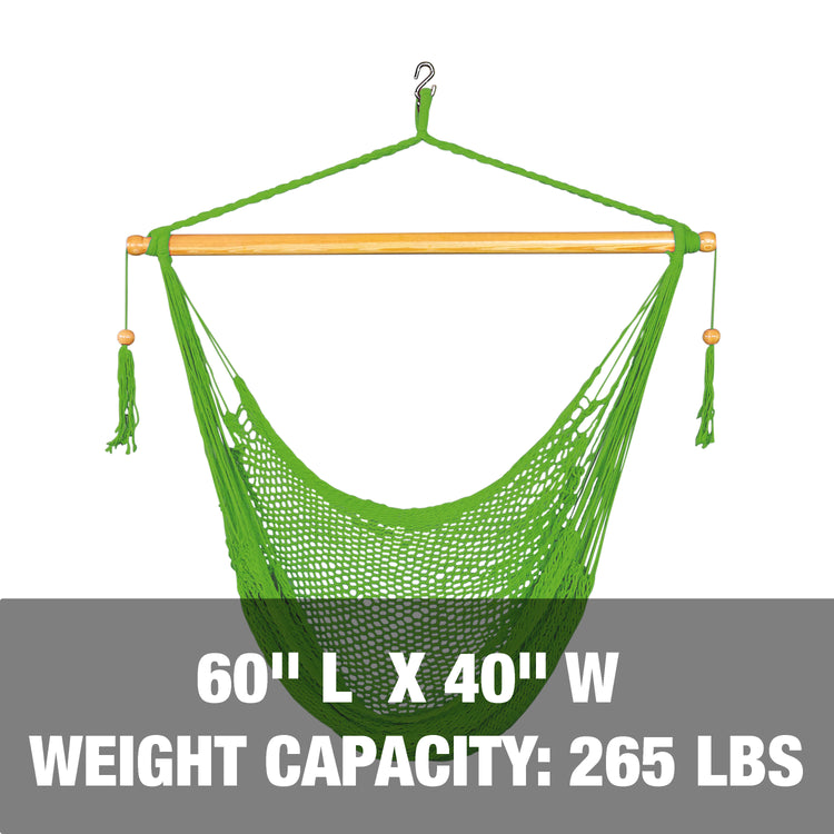 60 inch length and 40 inch width, with a weight capacity of 265 pounds.