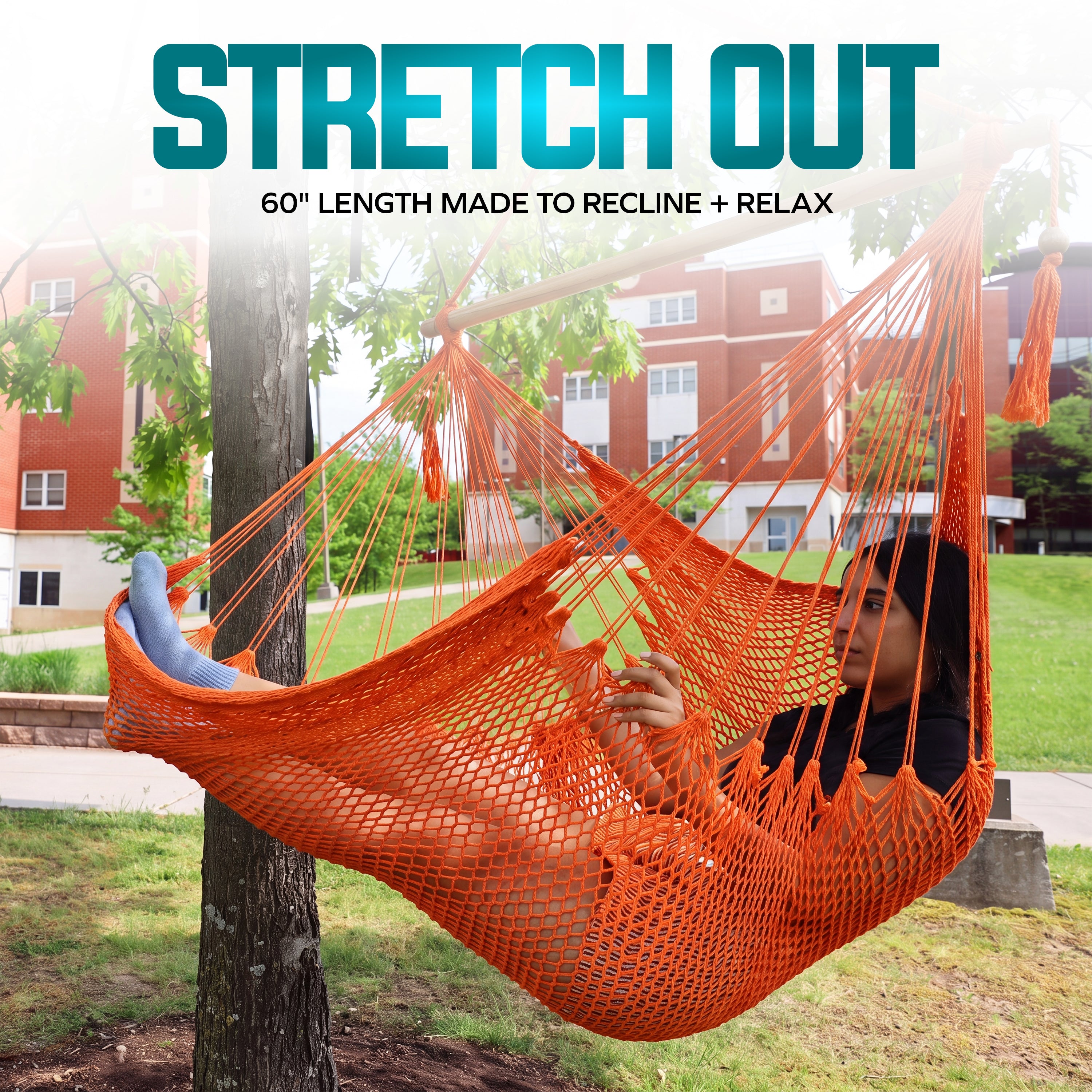 Bliss Hammocks Island Rope Hammock Chair