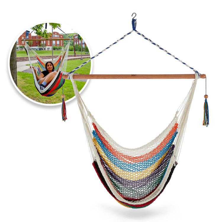 Bliss Hammocks Island Rope Hammock Chair