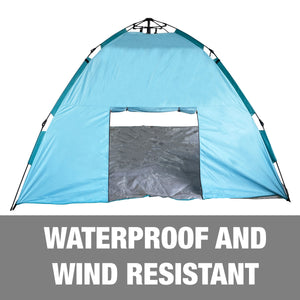 Waterproof and wind resistant.