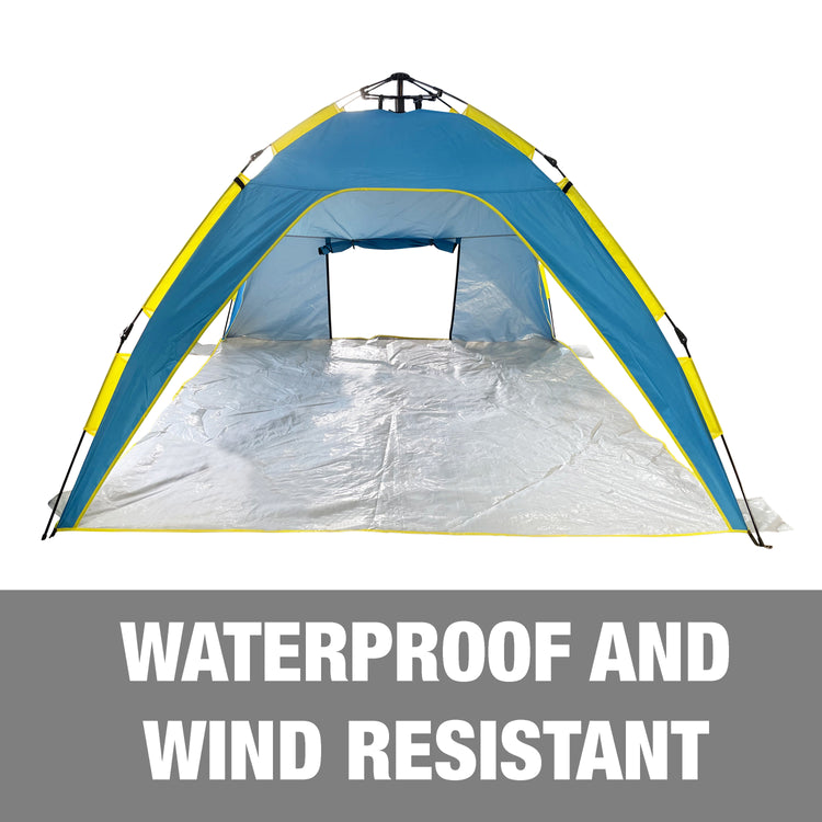 Waterproof and wind resistant.