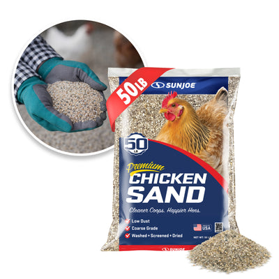 Sun Joe CHKSAND50 Chicken Coop Sand 50 lb bag