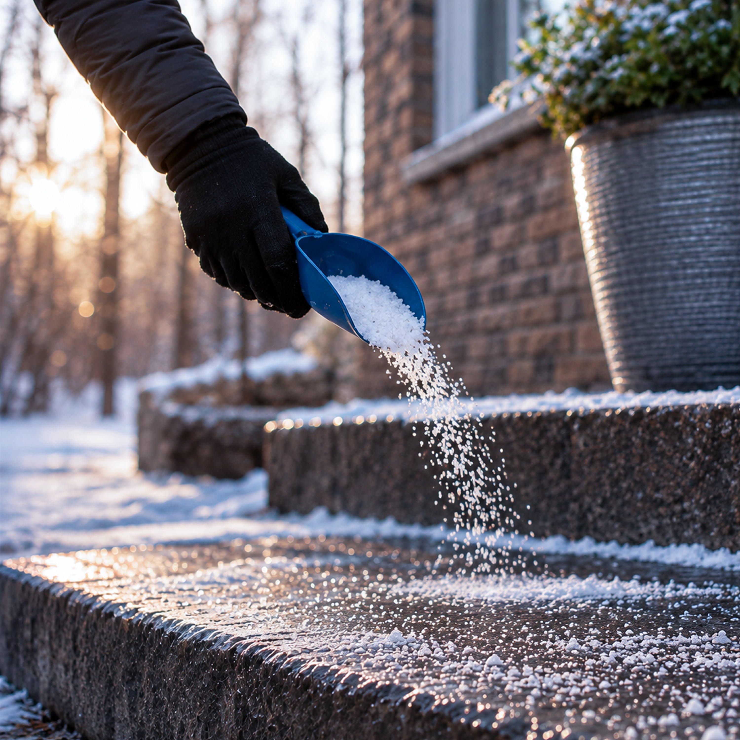 Pellets of Fire Calcium Chloride Ice and Snow Melt + Deicer | 20 Lb. Bag | Works to -25°F
