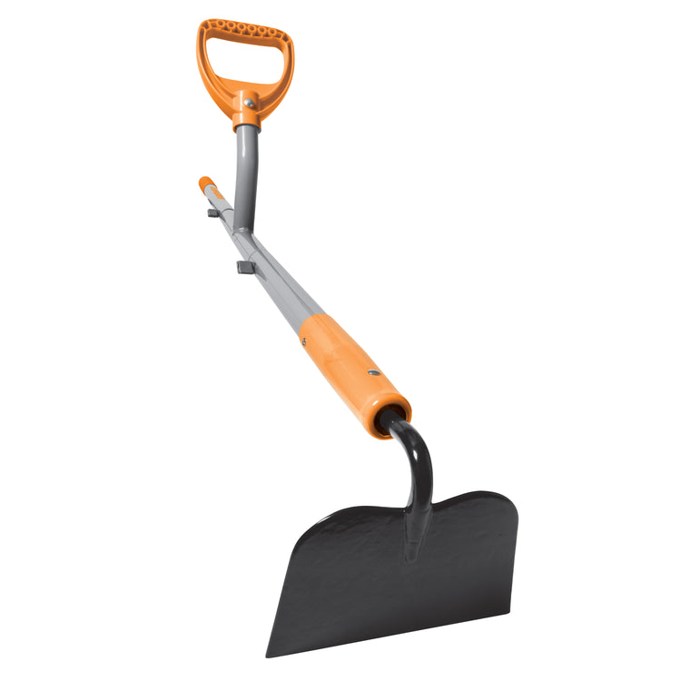 ErgieSystems 54-inch Shank Pattern Garden Hoe with 6.25-inch blade.