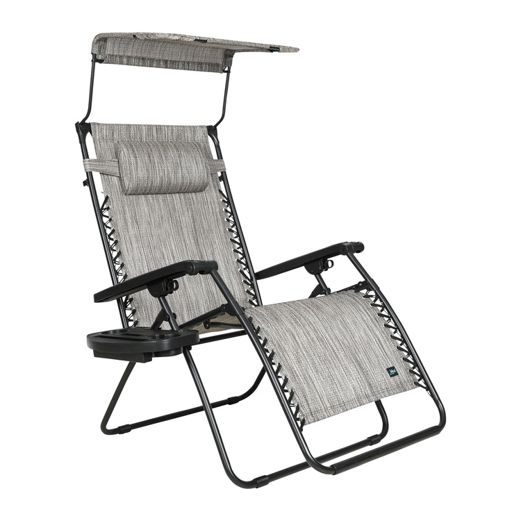 Bliss Hammocks 26-inch Wide Platinum Zero Gravity Chair.