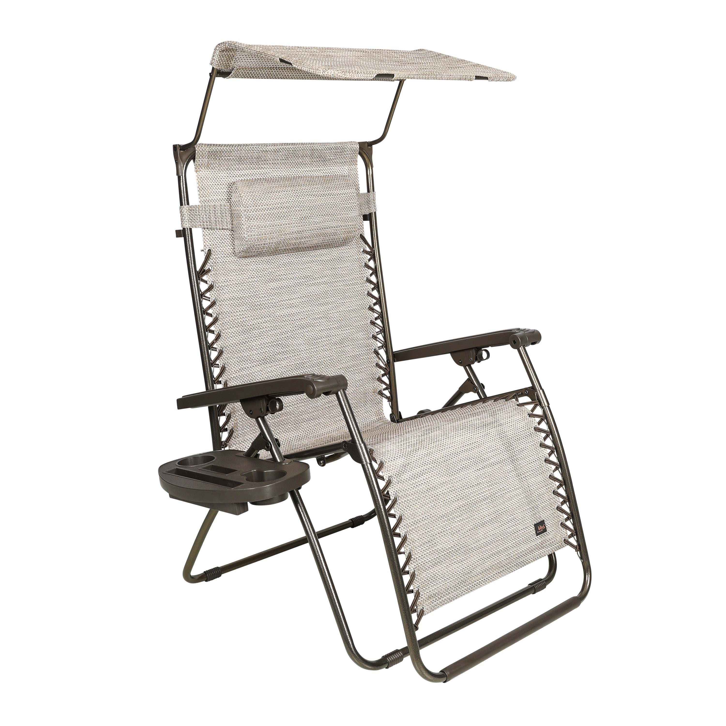 Bliss Hammocks 30-inch Wide Sand Zero Gravity Chair.