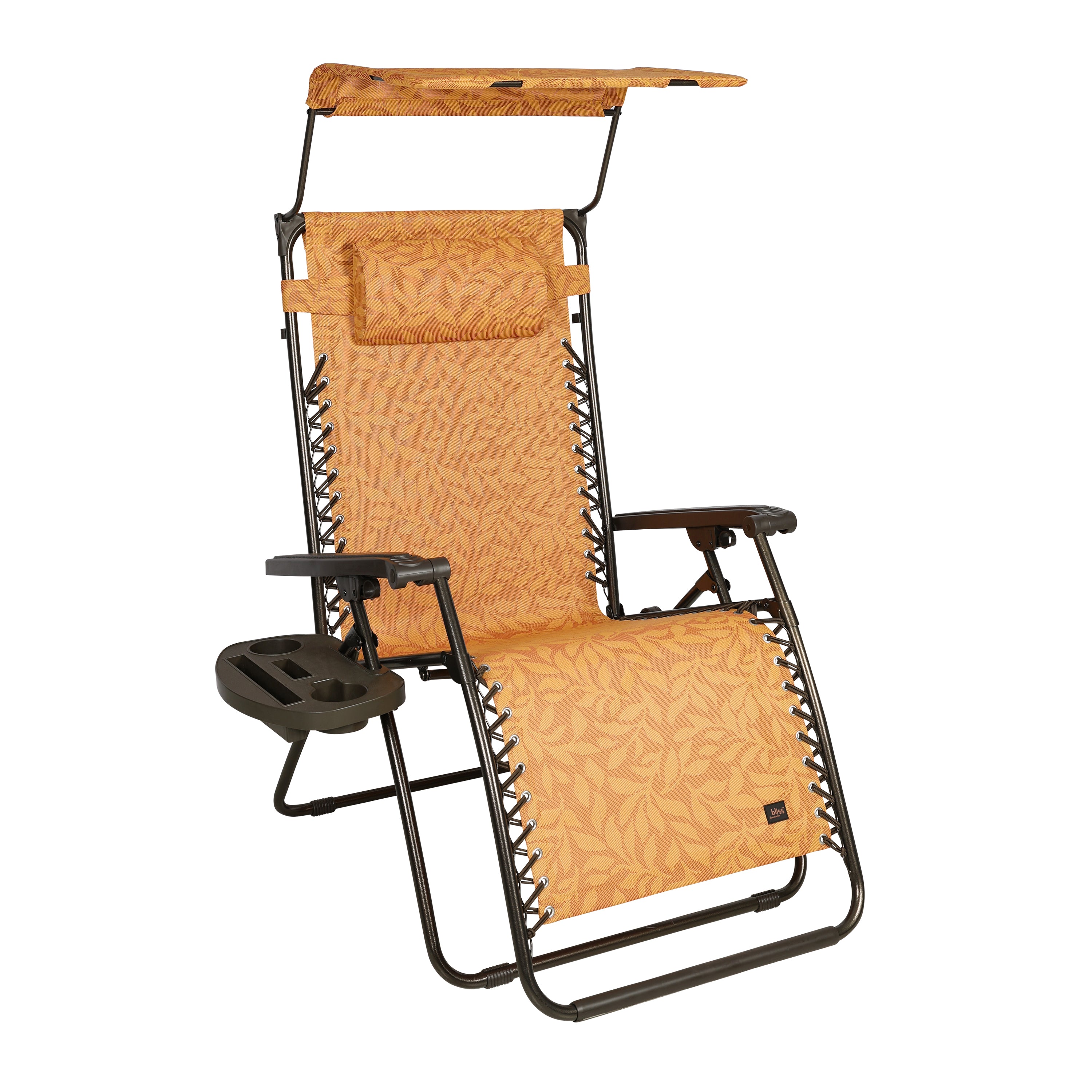 Bliss Hammocks 30-inch Wide Amber Leaf Zero Gravity Chair.