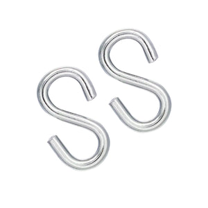 Set of 2 Metal S-hooks.