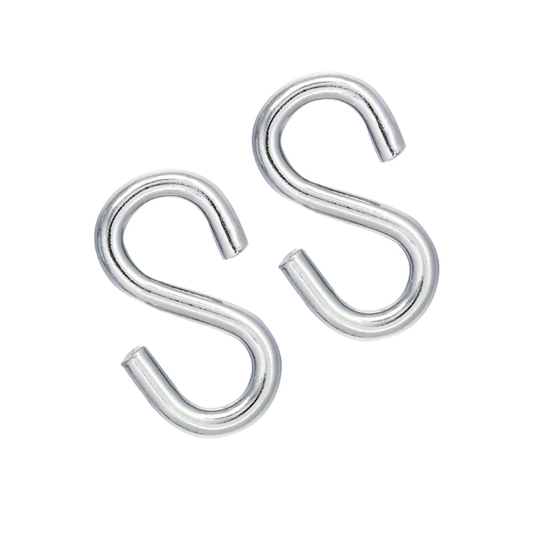 Set of 2 Metal S-hooks.