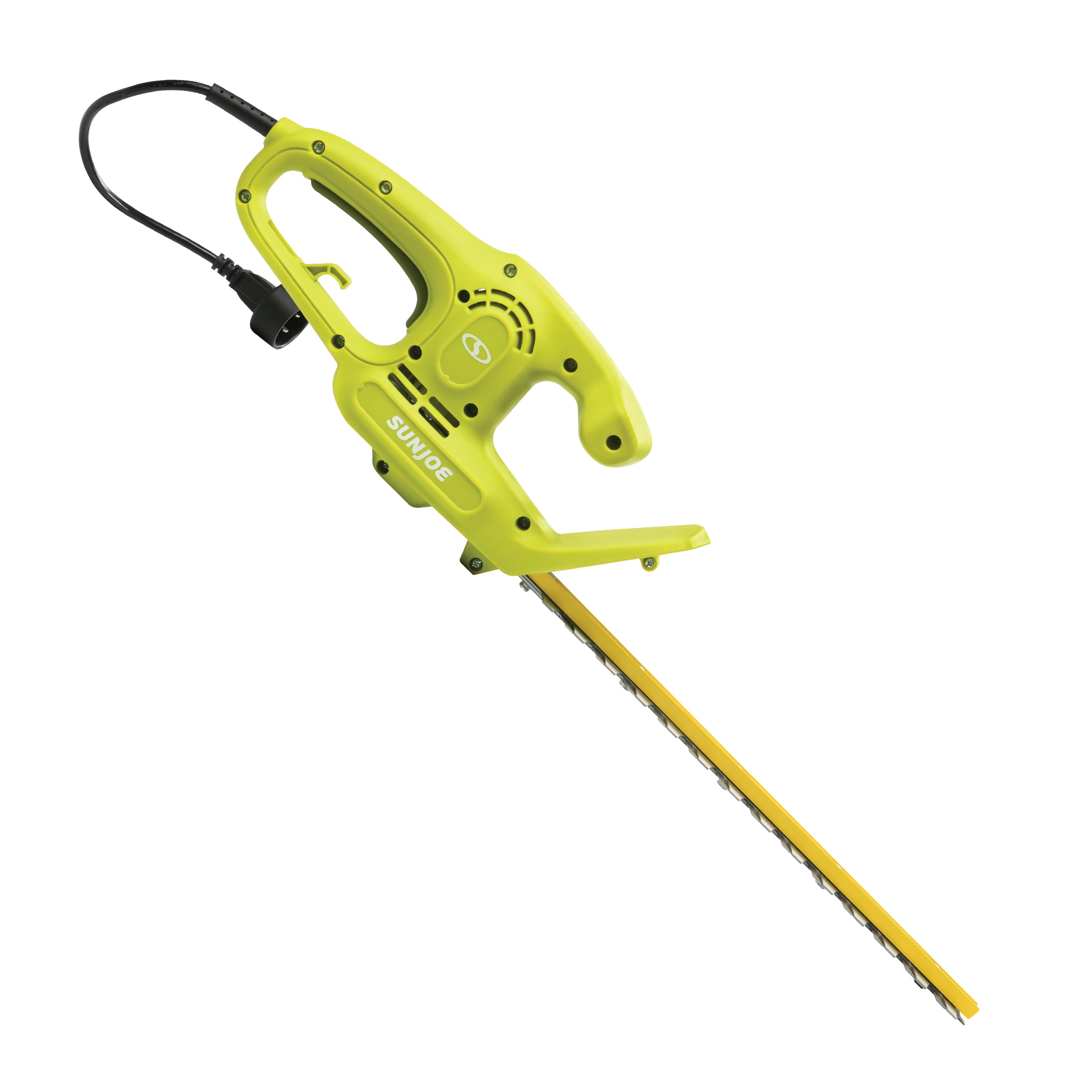 Right-side view of the Sun Joe 3.8-amp 15-inch Electric Hedge Trimmer.