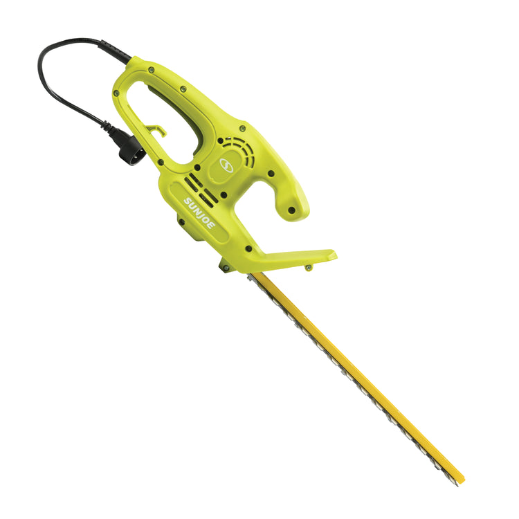 Right-side view of the Sun Joe 3.8-amp 15-inch Electric Hedge Trimmer.