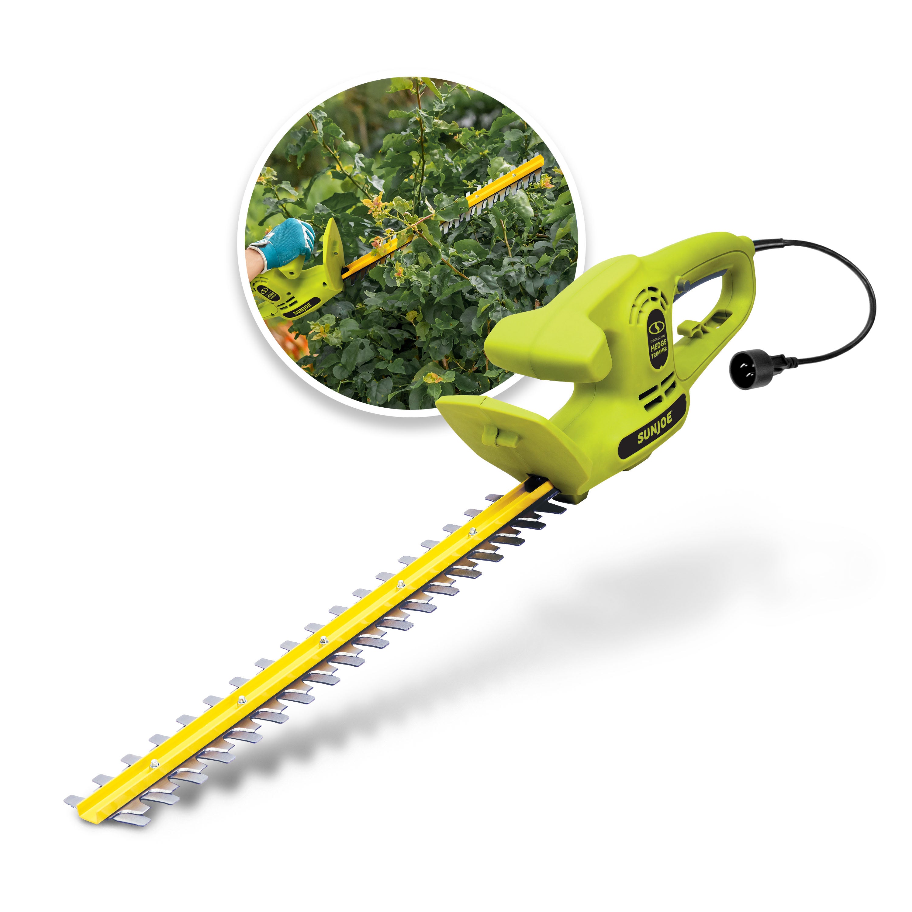 Sun Joe HJ22HTE-MAX Electric Dual-Action Hedge Trimmer