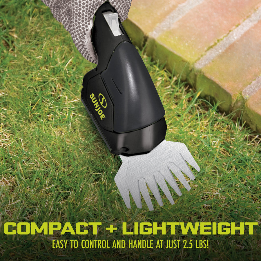 Sun Joe HJ604C trimming grass edges