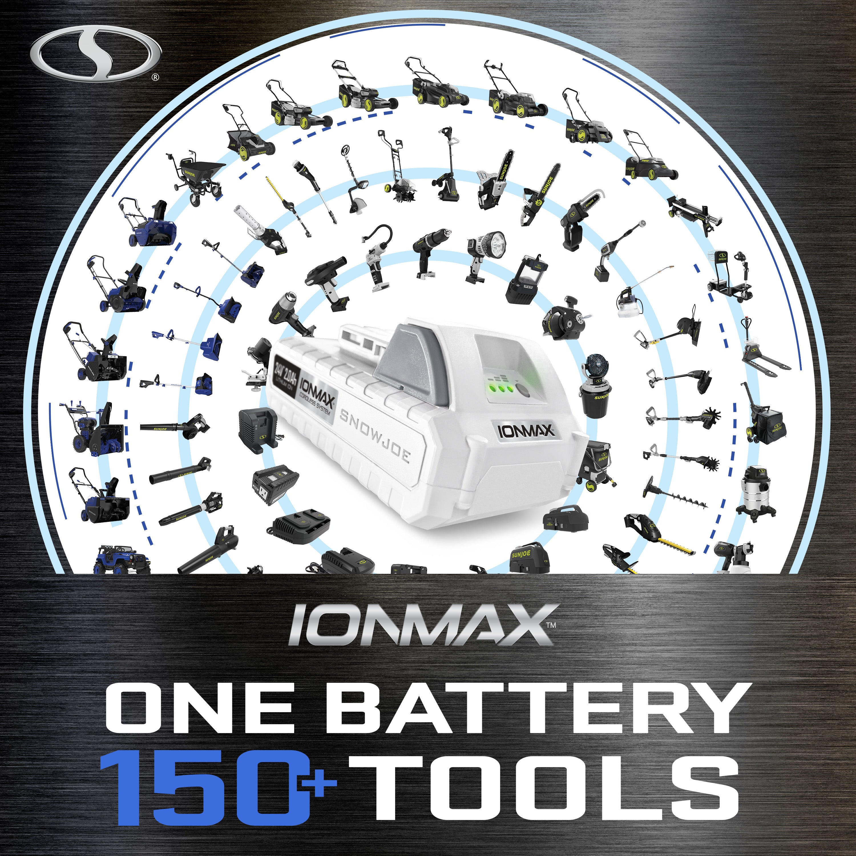 Snow Joe + Sun Joe 24V-5AMP-SK2D CERTIFIED AUTHENTIC 24-Volt* Starter Kit | W/ 2 x 5.0-Ah Batteries + Dual Port Charger