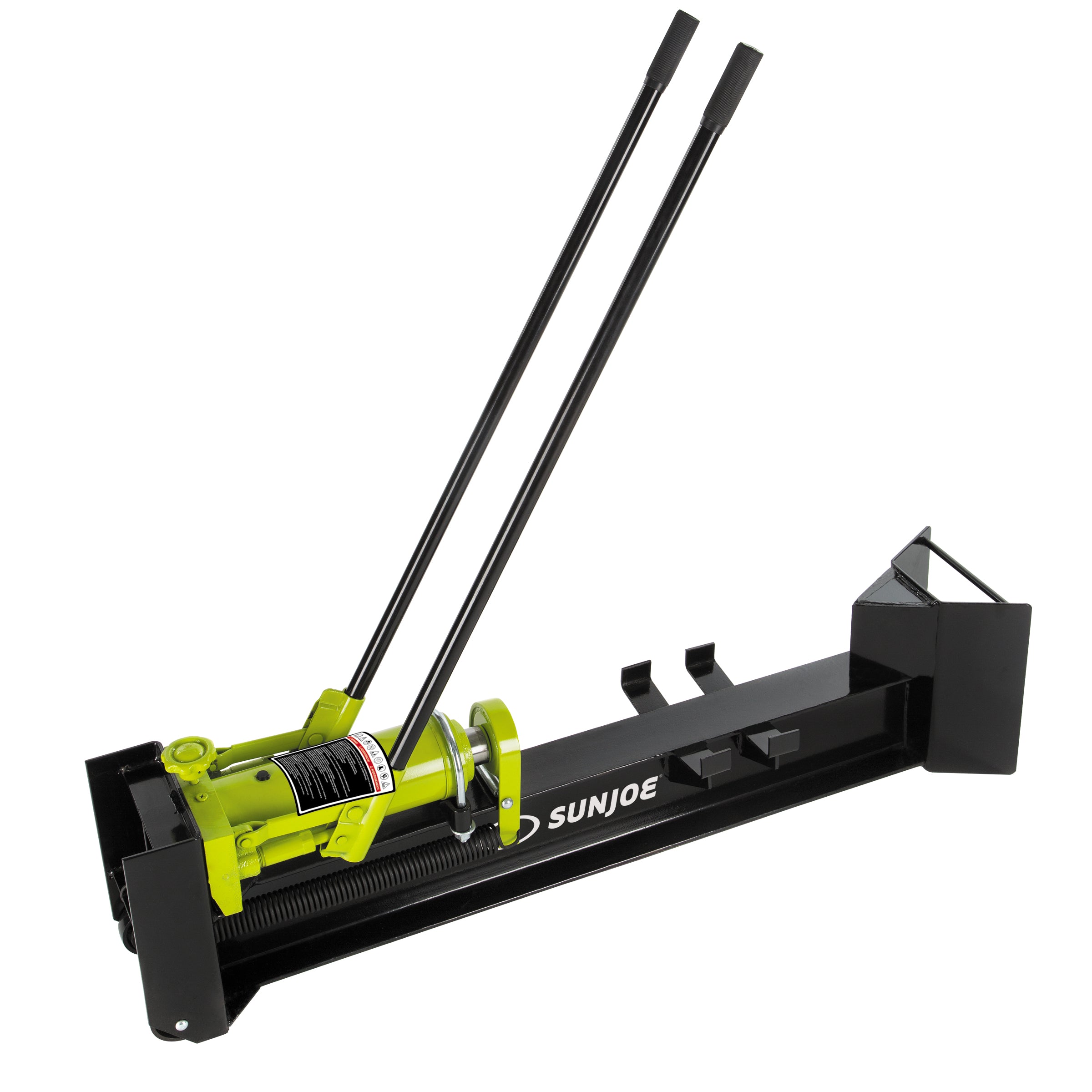 Sun Joe 10-ton Hydraulic Log Splitter.