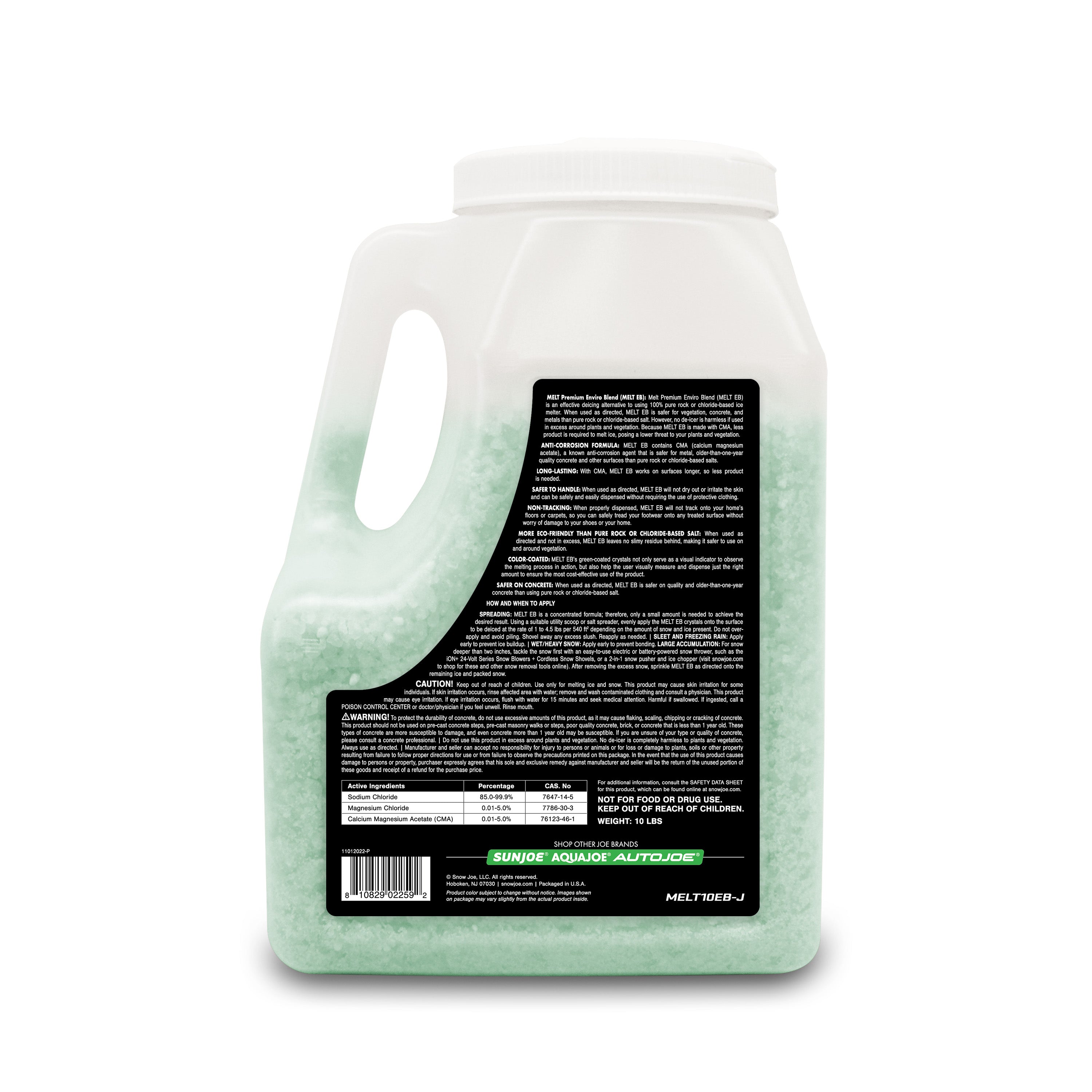 MELT-10-Lb.-Jug-Premium-Enviro-Blend-Ice-Melter-w/-CMA---MELT10EB-J