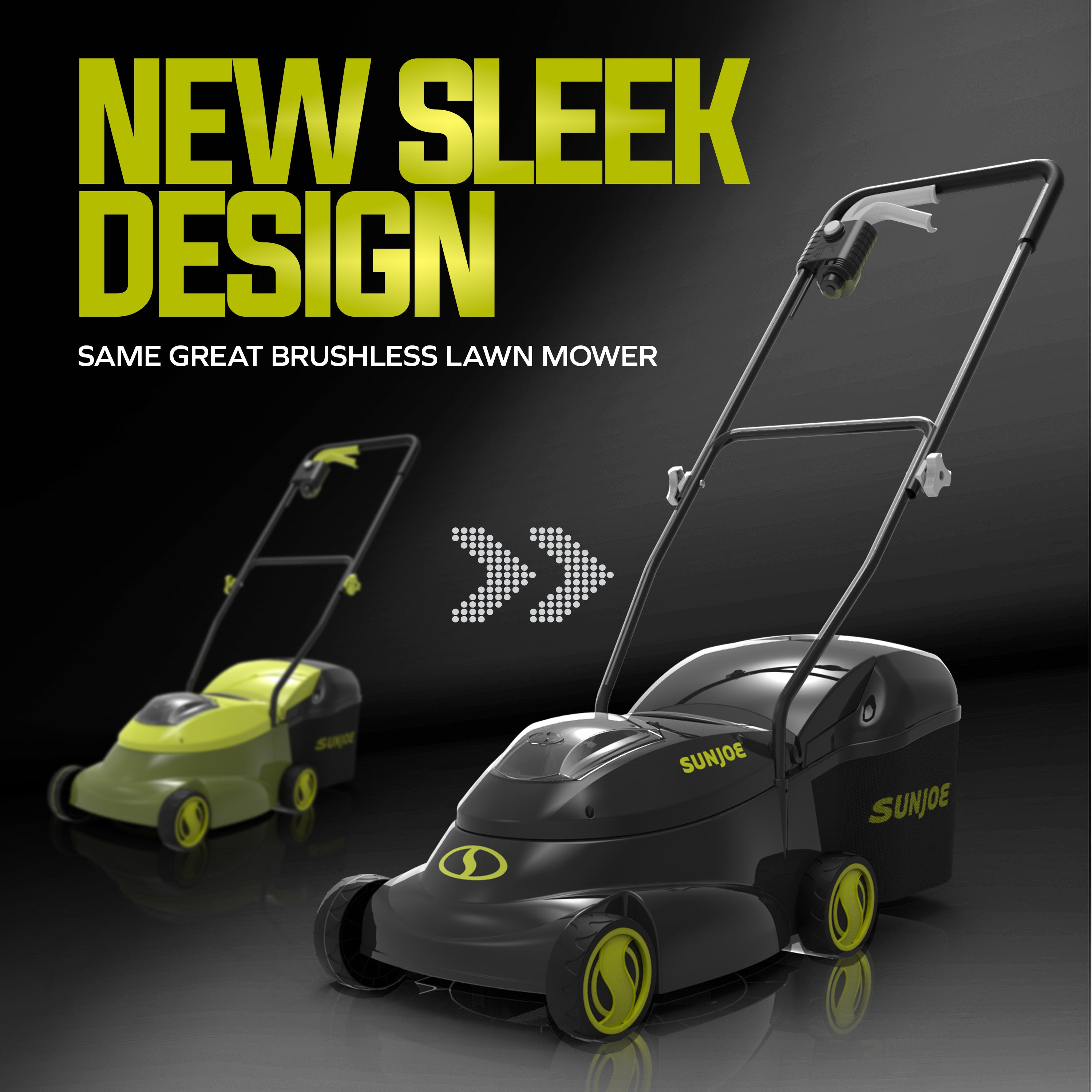 Sun Joe MJ24C-14-XR Cordless Lawn Mower with Brushless Motor