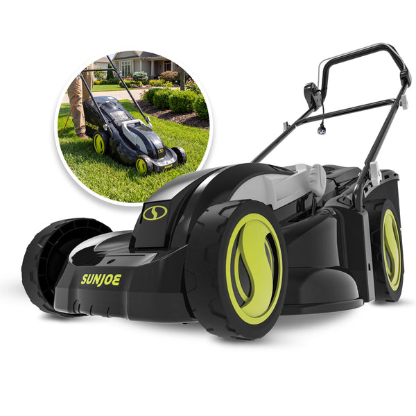 Sun Joe 17-Inch 13-Amp Electric Lawn Mower/Mulcher – MJ403E
