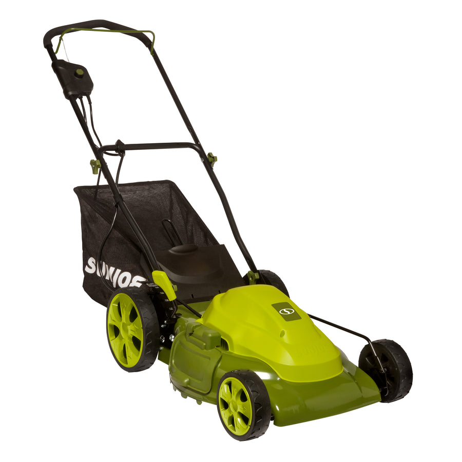 Sun Joe MJ408E electric lawn mower front view