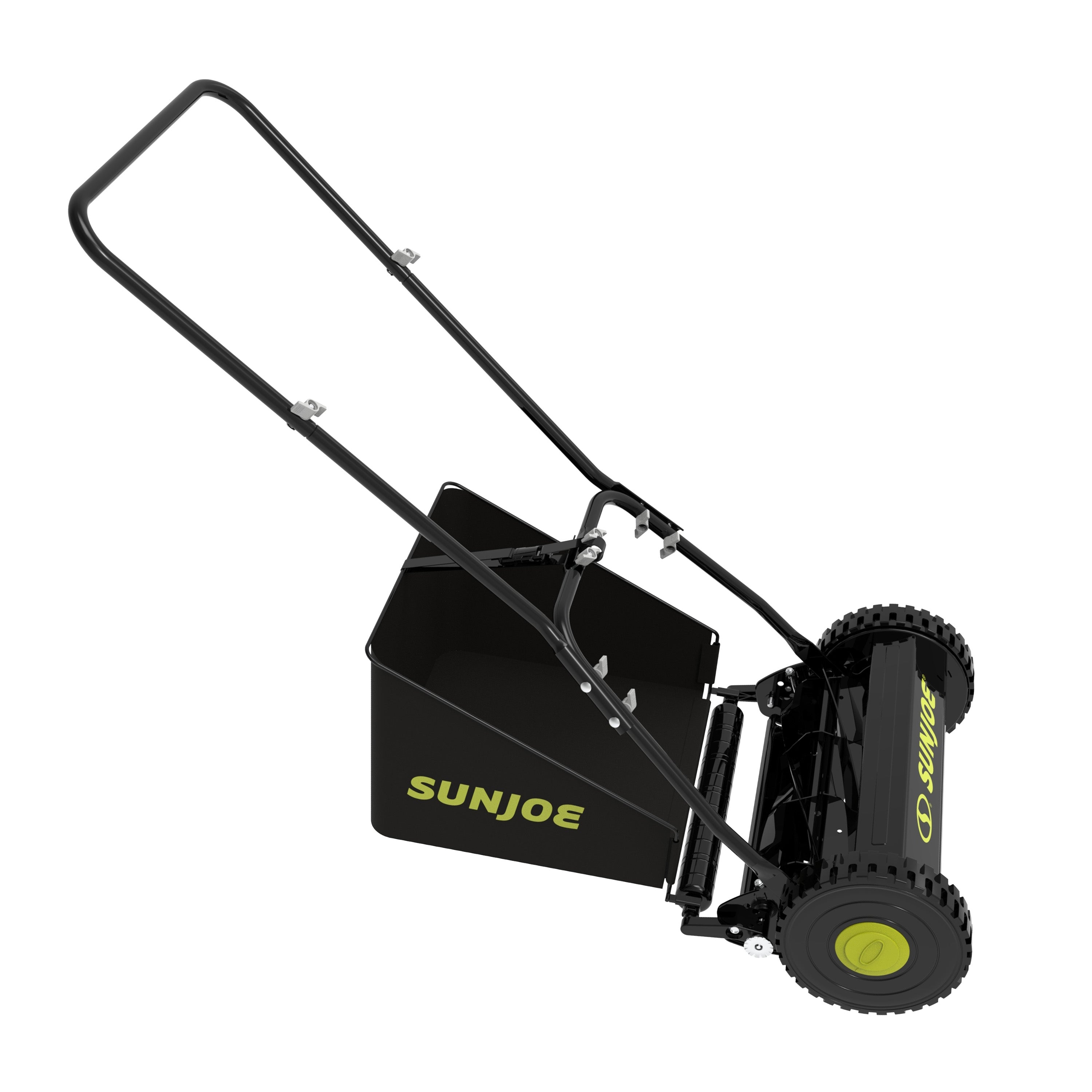 Sun Joe Manual Reel Mower W/ Grass Catcher | 16-inch | 4-Position