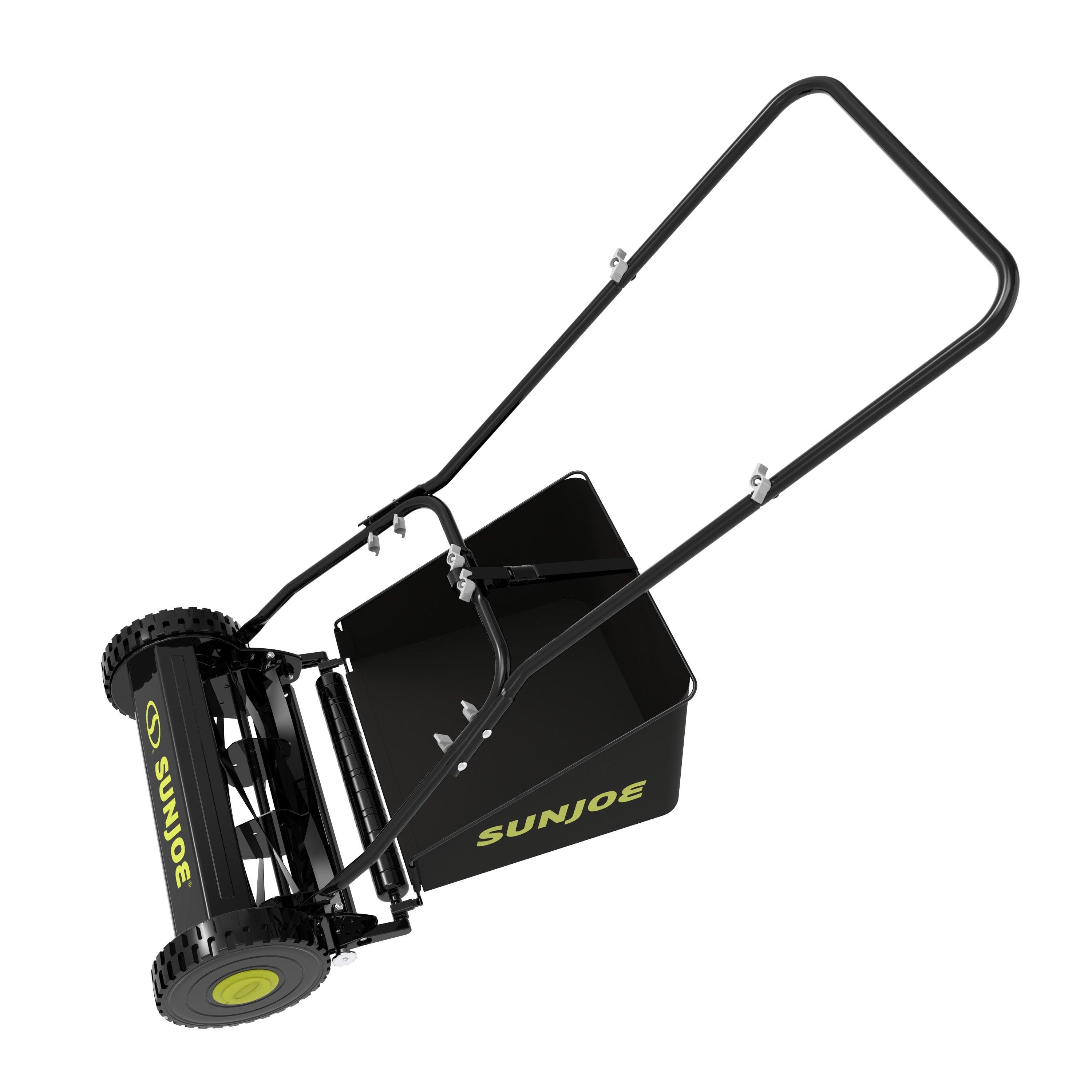 Sun Joe Manual Reel Mower W/ Grass Catcher | 16-inch | 4-Position