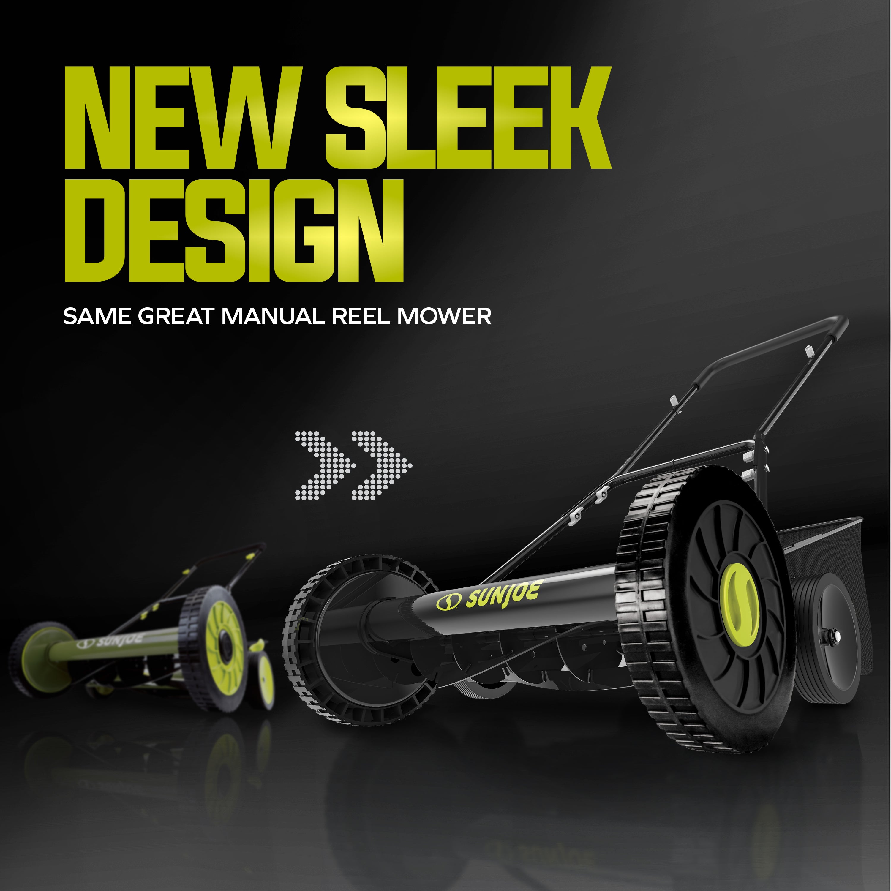 Sun Joe 20 Inch Manual Reel Mower with Grass Catcher MJ502M