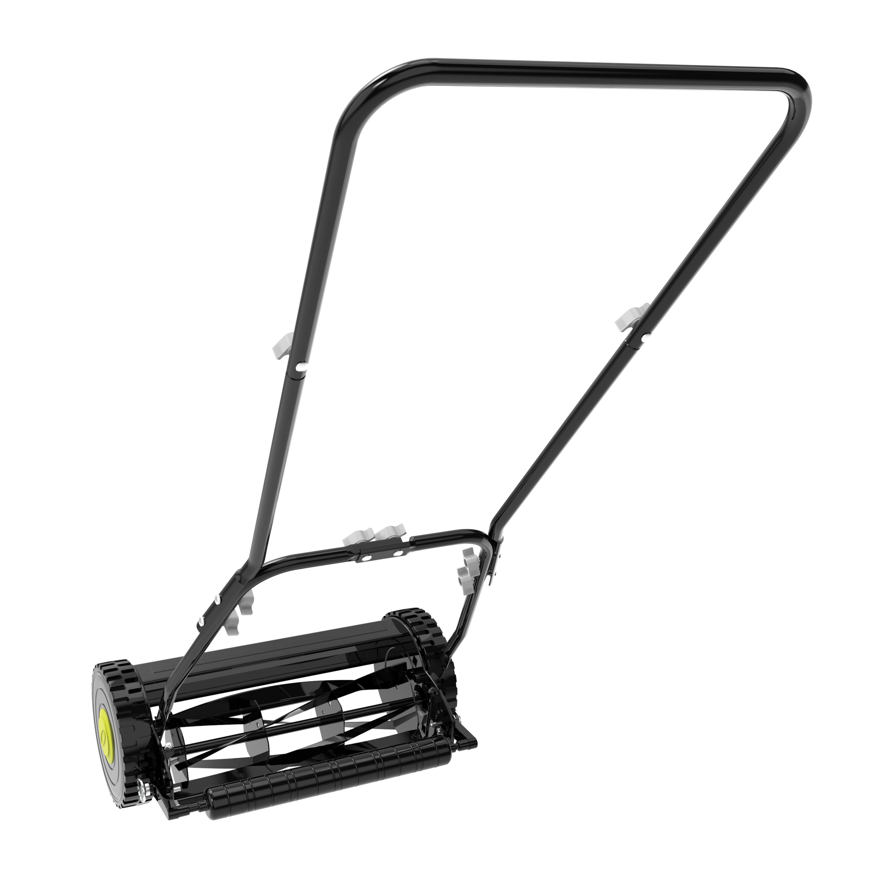 Sun Joe MJ504M being used on a lawn