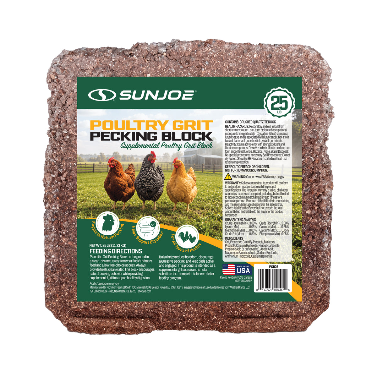 Sun Joe PGB25 product image